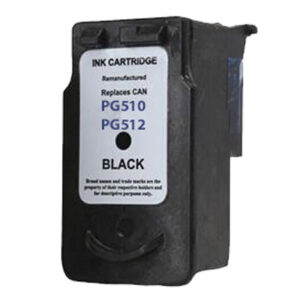 Canon PG-510 / 512 (huismerk) inktcartridge Zwart