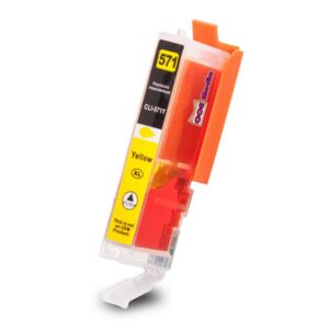 Canon CLI-571XL Y (huismerk) inktcartridge Geel