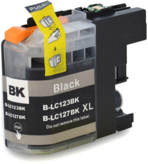 Brother LC-123-127BK (huismerk) inktcartridge Zwart