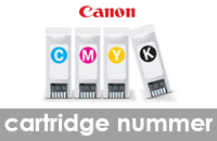 Canon Cartridgenummers